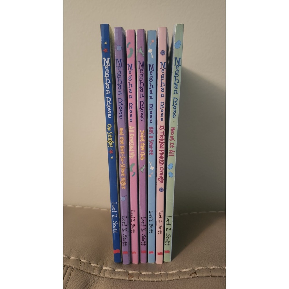 (Meghan Rose) - Paperback‎ By Lori Z Scott - GOOD Lot Of 7 Early Readers Books